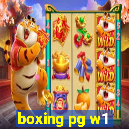 boxing pg w1